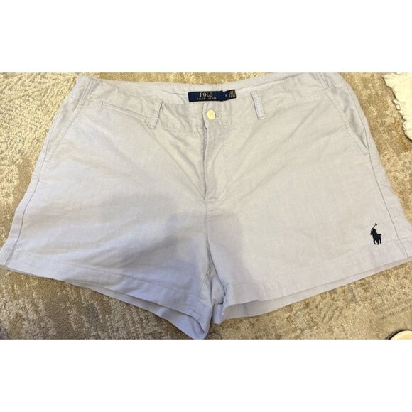 Polo by Ralph Lauren Women's Light Blue Shorts 3” InSeam Sz 8 - Picture 1 of 6